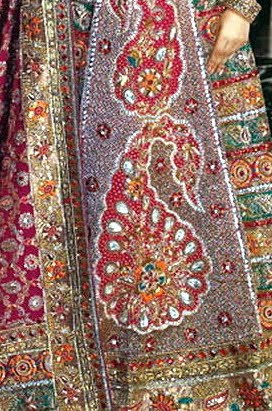 Fancy Embroidered Thread Work - Embroidered Thread Works